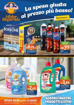 Anteprima dell'opuscolo Mister Risparmio volantino dal negozio Mister Risparmio valido da 06/07/2026