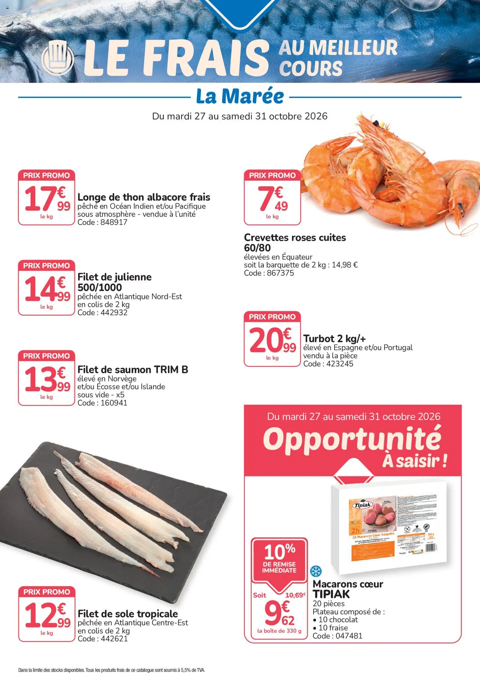 Prévisualisation de Promocash catalogue du magasin Promocash formulaire valide 27/10/2026