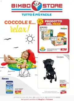 Anteprima dell'opuscolo Bimbo store volantino Maglie e Tricase dal negozio Bimbo store valido da 30/07/2026