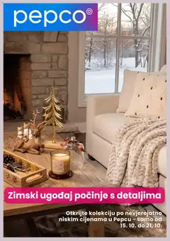 Pregled letka Pepco Katalog trgovine Pepco vrijedi od 15.10.2026