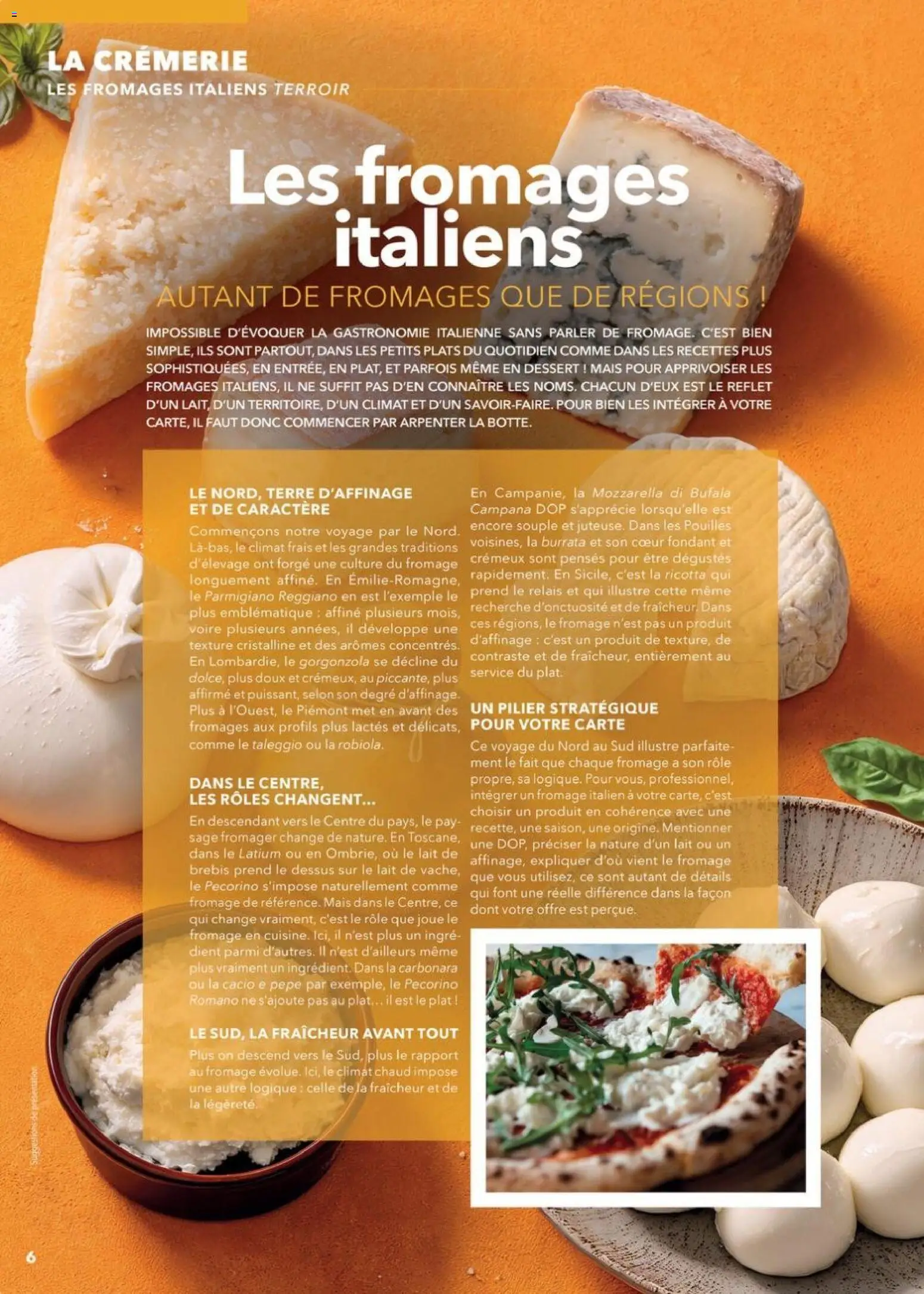 Prévisualisation de METRO - Guide Italie du magasin METRO formulaire valide 28/05/2026 - Fromage, Burrata, Dessert, Mais, Mozzarella, Lait, Pecorino romano, Parmigiano Reggiano