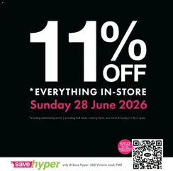 Preview of Save flyer valid from 28/06/2026