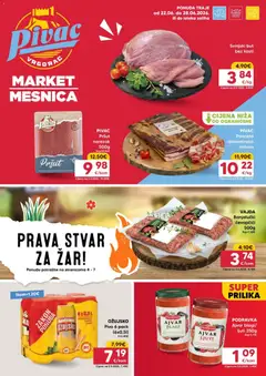 Pregled letka Pivac Katalog trgovine Pivac vrijedi od 22.06.2026