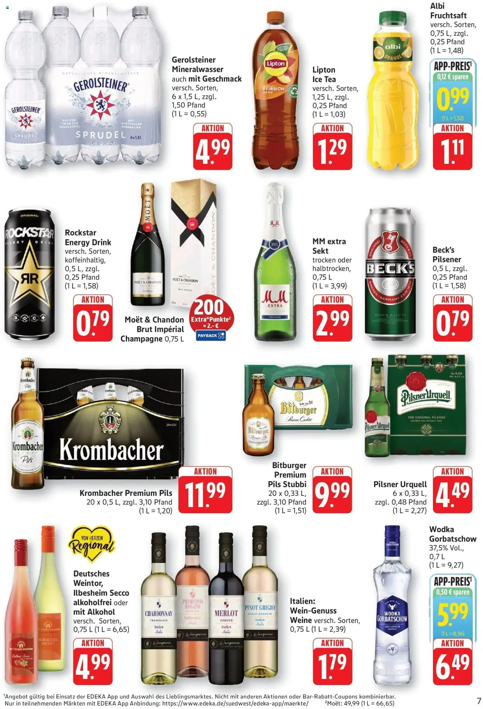 Vorschau von dem Prospekt des Geschäftes Edeka, gültig ab dem 19.10.2026