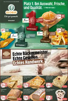 Vorschau von dem Prospekt des Geschäftes Globus, gültig ab dem 21.09.2026