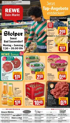 Vorschau von dem Prospekt des Geschäftes Rewe, gültig ab dem 05.10.2026