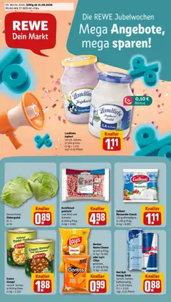 Vorschau von dem Prospekt des Geschäftes Rewe, gültig ab dem 21.09.2026