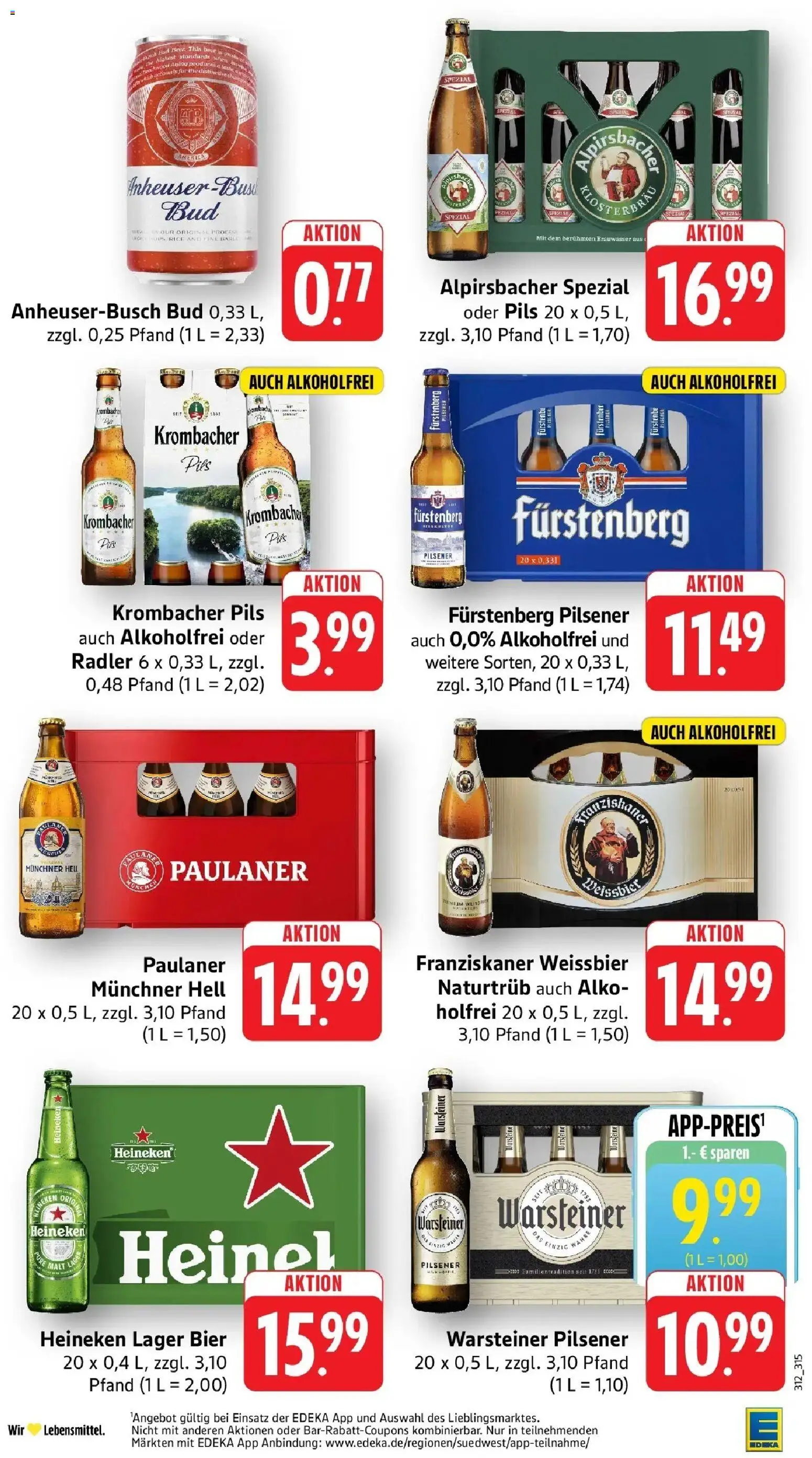 Vorschau von dem Prospekt des Geschäftes Edeka, gültig ab dem 26.10.2026