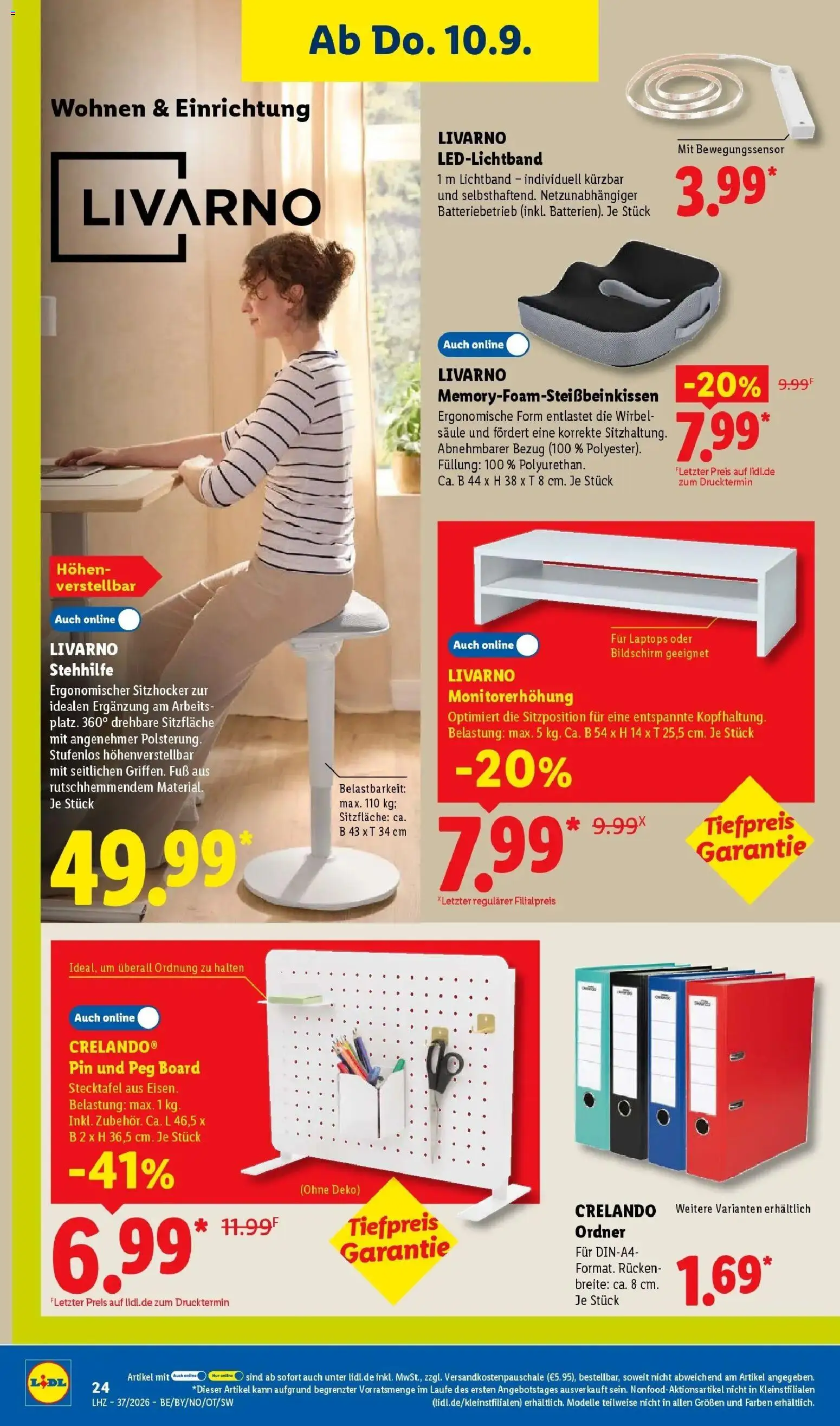 Vorschau von dem Prospekt des Geschäftes Lidl, gültig ab dem 07.09.2026 - Monitor, Bildschirm