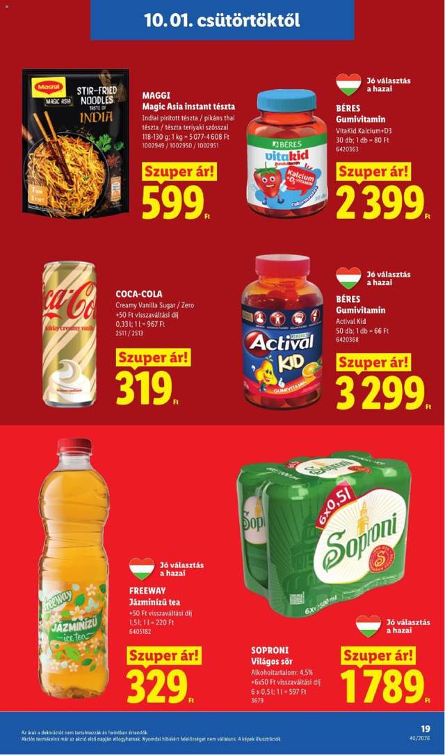 Új Lidl akciós újság 10.01.