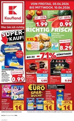 Vorschau von dem Prospekt des Geschäftes Kaufland, gültig ab dem 04.06.2026