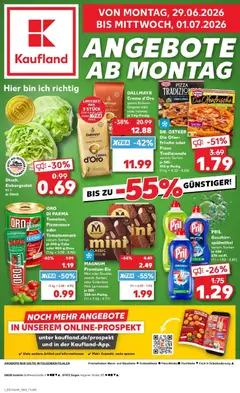 Vorschau von dem Prospekt des Geschäftes Kaufland, gültig ab dem 29.06.2026