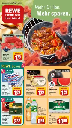 Vorschau von dem Prospekt des Geschäftes Rewe, gültig ab dem 03.08.2026