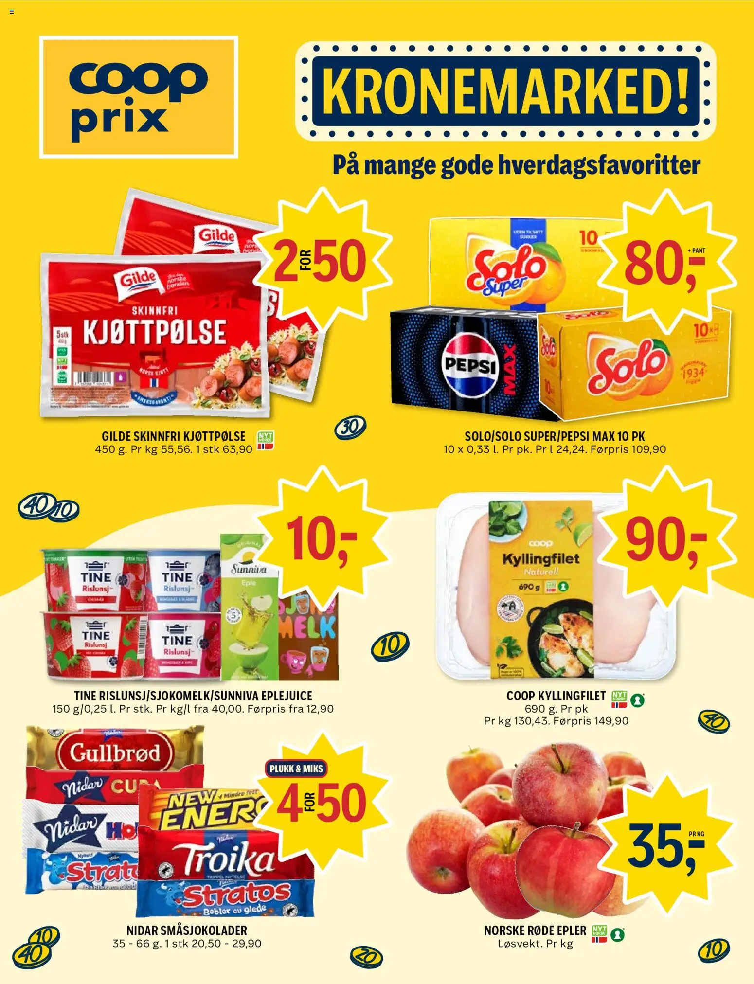 Forhåndsvis Coop Prix kundeavis fra butikk Coop Prix gyldig fra 31/08/2026