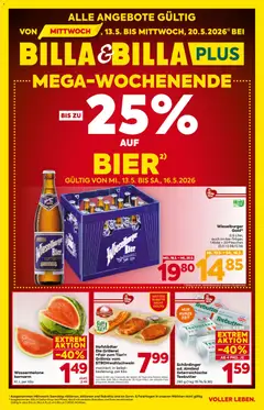 Vorschau der Angebote: Billa Billa Flugblatt - Niederösterreich gültig ab 13.05.2026