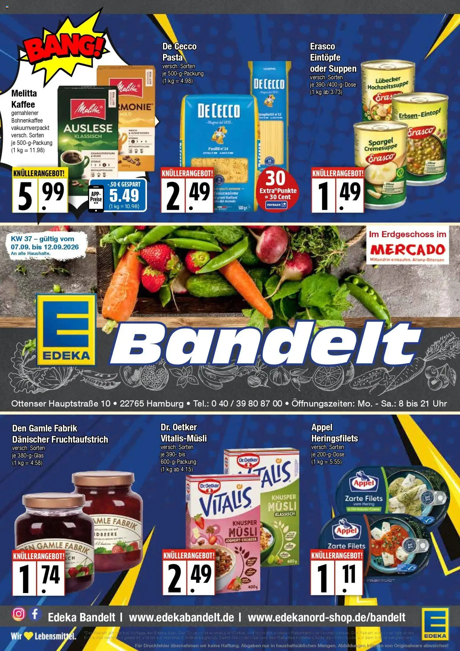 Vorschau von dem Prospekt des Geschäftes Edeka, gültig ab dem 07.09.2026