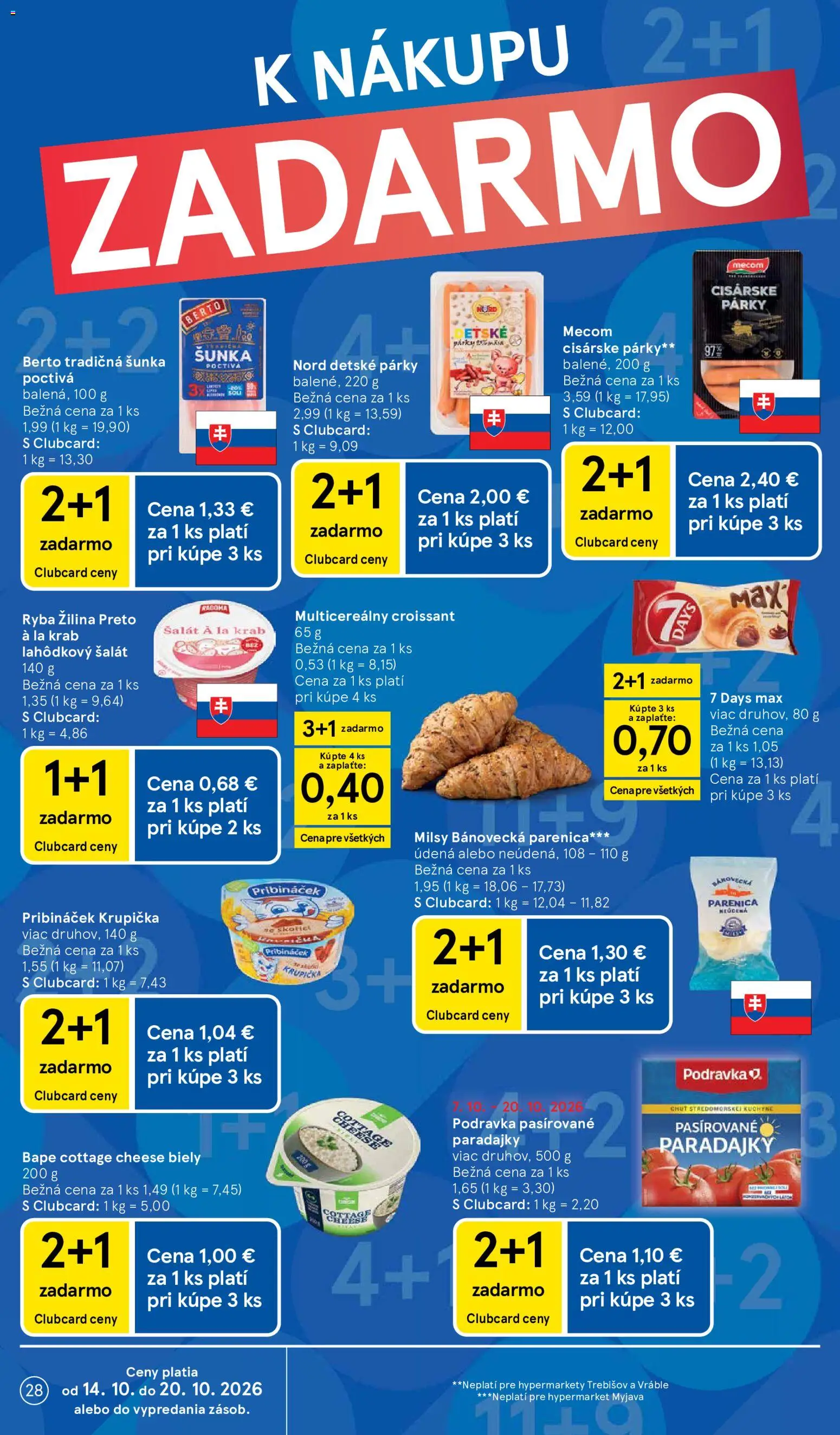 Náhľad Tesco letáku platného od 14.10.2026