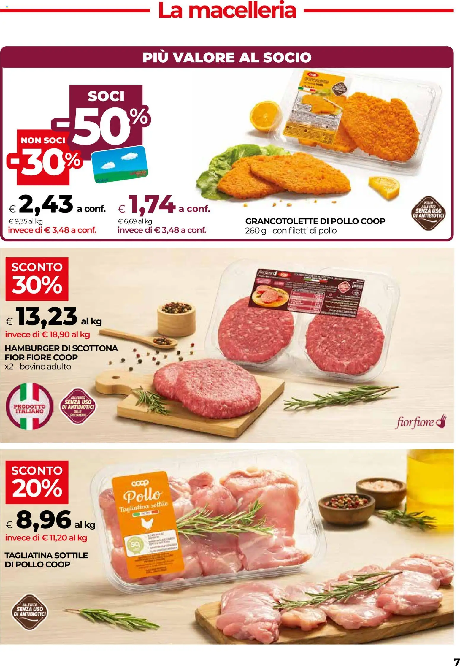 Anteprima dell'opuscolo COOP volantino Firenze dal negozio COOP valido da 03/09/2026 - Hamburger, Pollo, Bovino