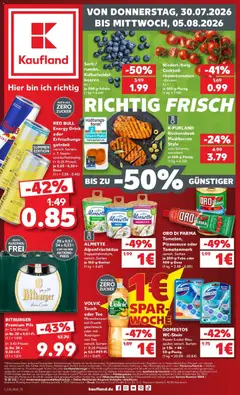 Vorschau von dem Prospekt des Geschäftes Kaufland, gültig ab dem 30.07.2026