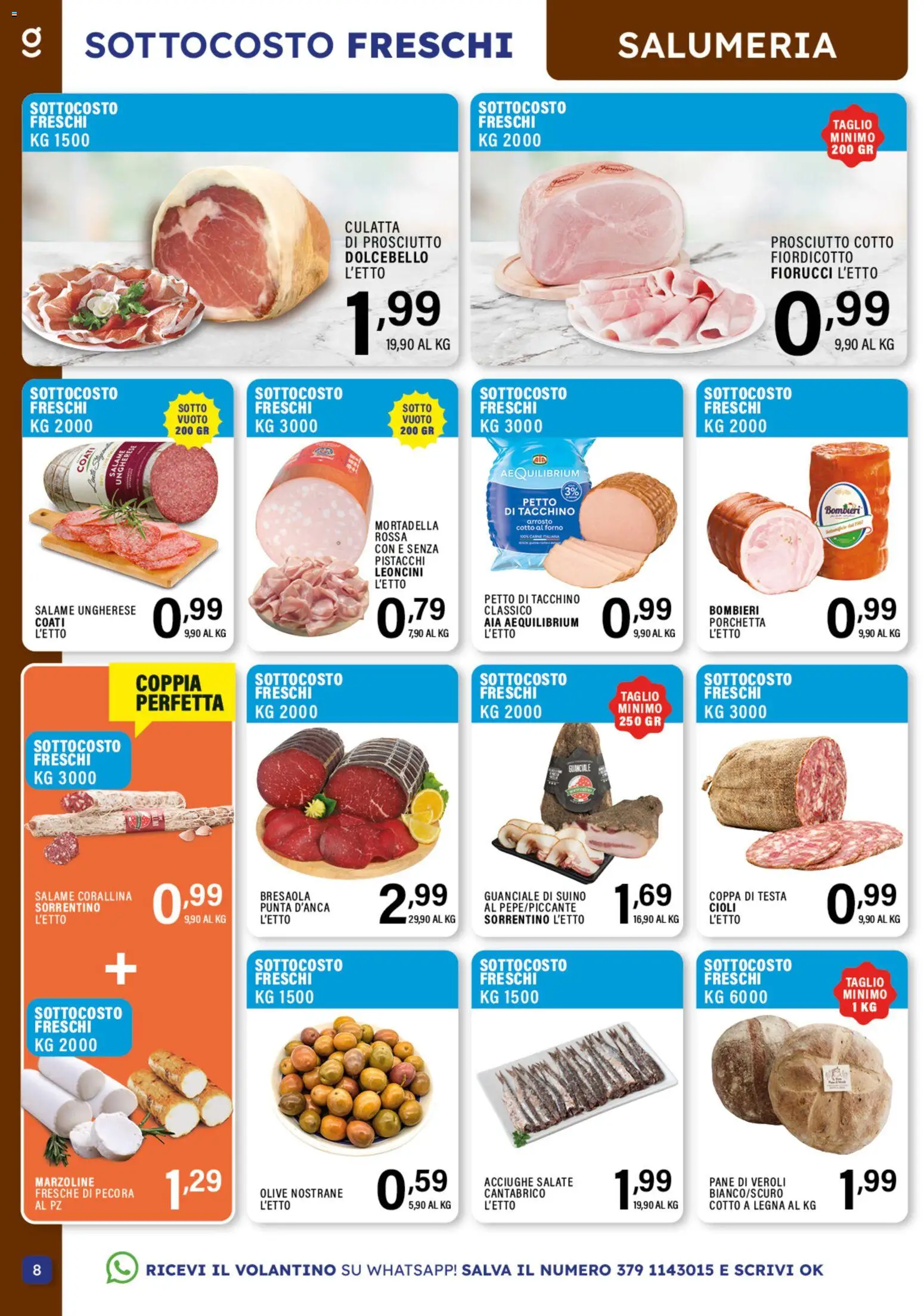 Anteprima dell'opuscolo GECOP volantino dal negozio GECOP valido da 07/09/2026 - Pane, Carne, Porchetta, Salame, Suino, Olive, Taglio, Petto di tacchino