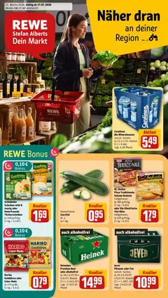 Vorschau von dem Prospekt des Geschäftes Rewe, gültig ab dem 27.07.2026