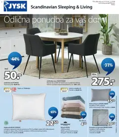 Predogled kataloga iz trgovine JYSK veljaven od 19.08.2026