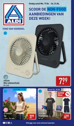 Voorbeeld van Aldi folder - Non food van winkel Aldi geldig vanaf 17-06-2026