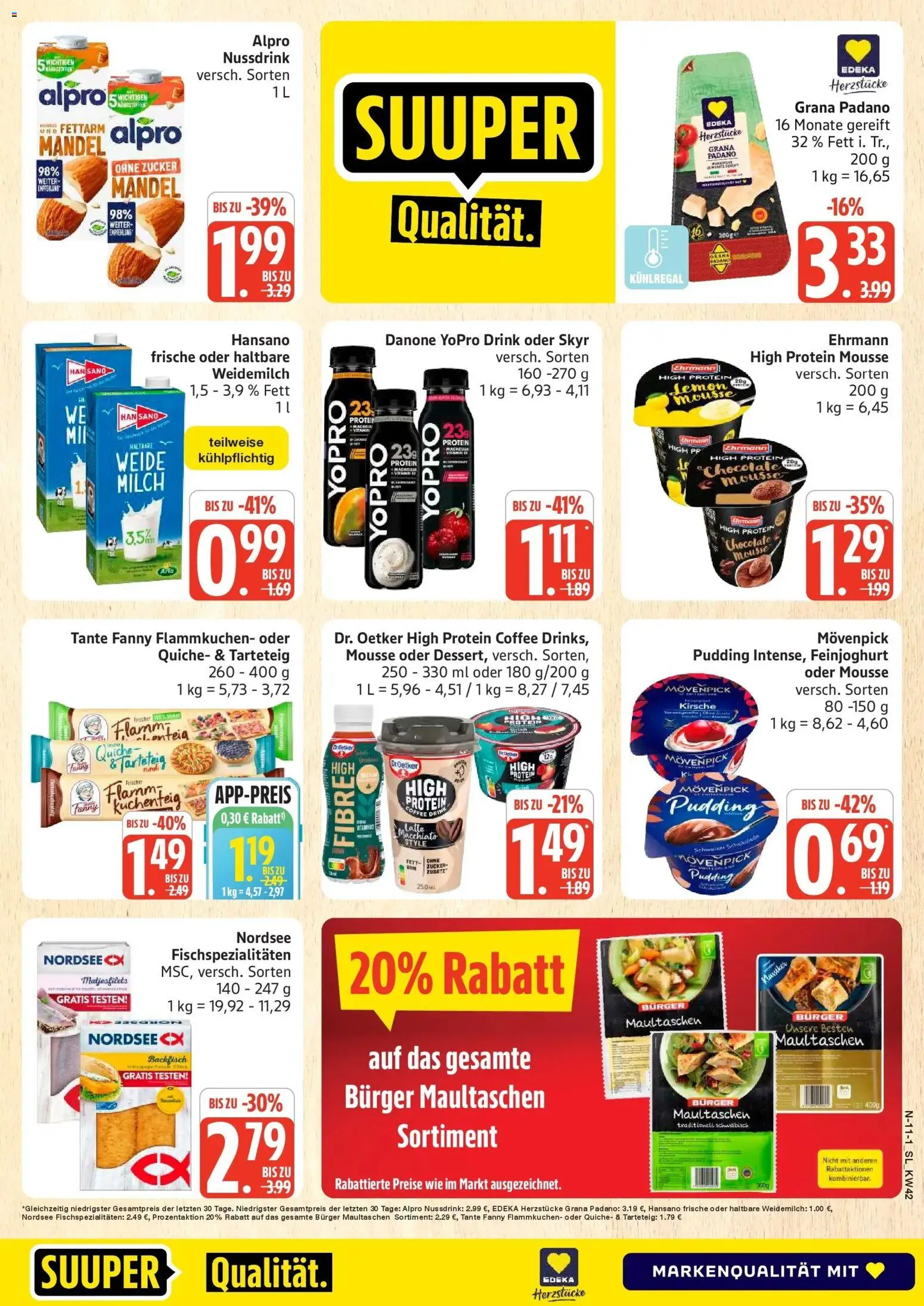Vorschau von dem Prospekt des Geschäftes Edeka, gültig ab dem 12.10.2026