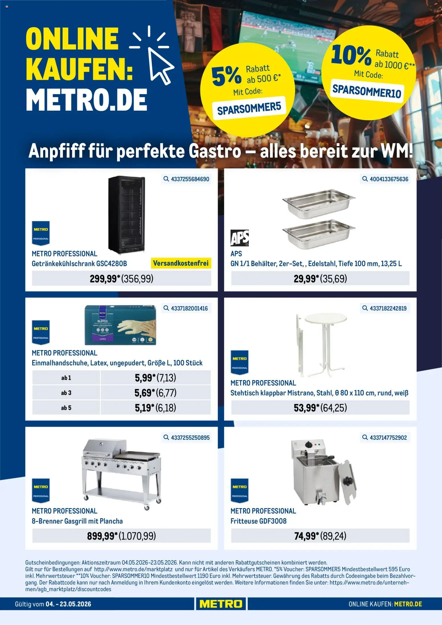 Vorschau von dem Prospekt des Geschäftes Metro, gültig ab dem 04.05.2026