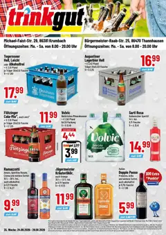 Vorschau von dem Prospekt des Geschäftes Trinkgut, gültig ab dem 24.08.2026