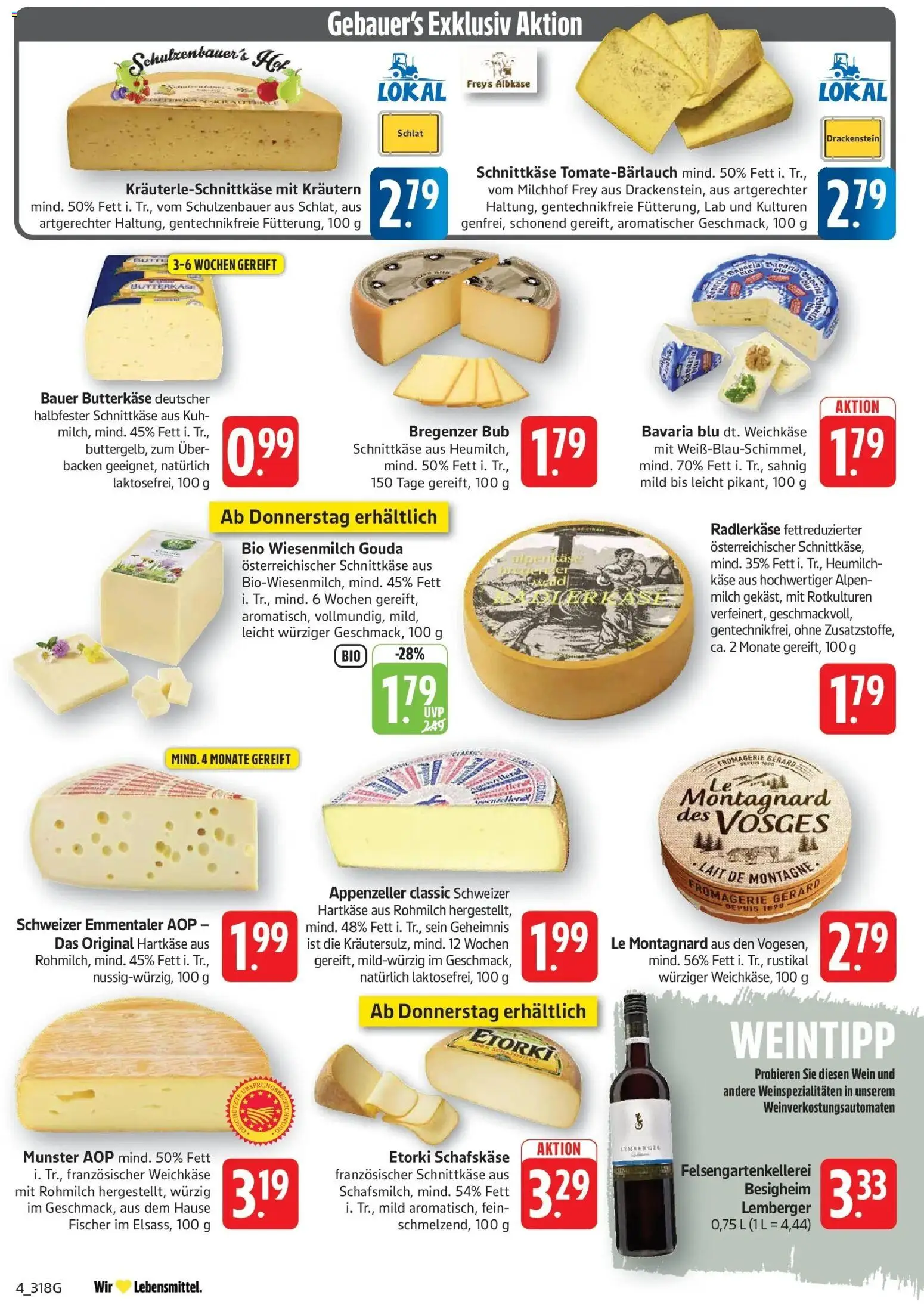 Vorschau von dem Prospekt des Geschäftes Edeka, gültig ab dem 19.10.2026