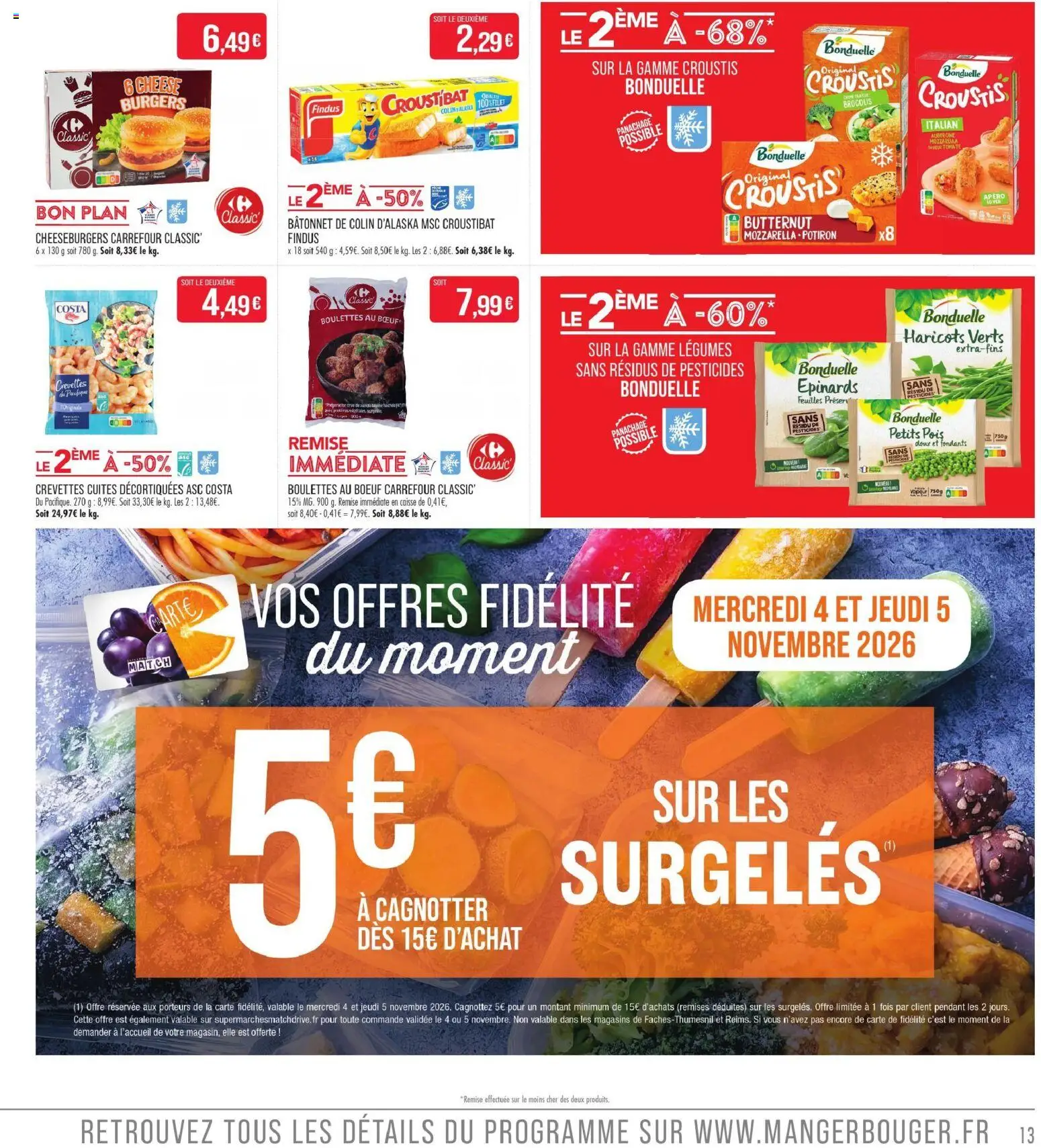 Prévisualisation de Match Supermarché catalogue du magasin Match Supermarché formulaire valide 03/11/2026