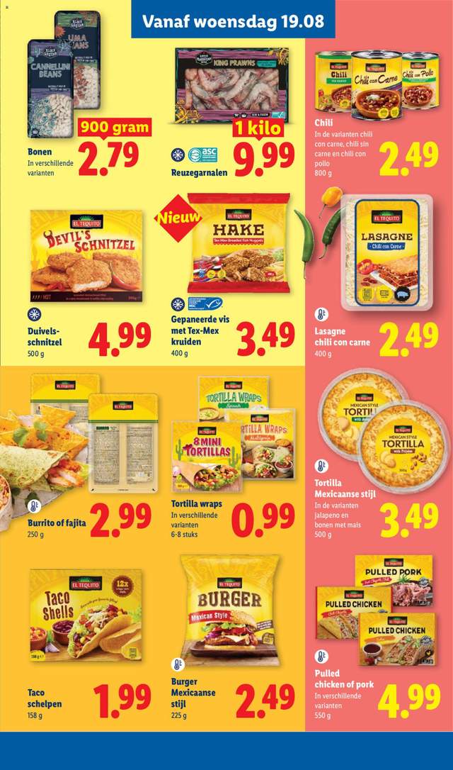 Nieuwe Lidl folder vanaf 17-08