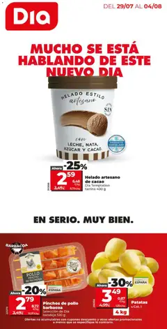 Vista previa del folleto de la tienda Dia válido desde el 29/07/2026 