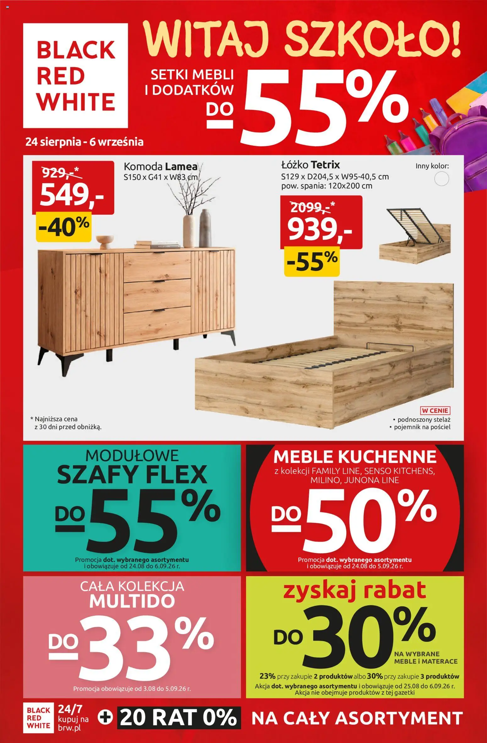 Pogląd gazetki "Black Red White promocje" ze sklepu Black Red White ważnej od 24.08.2026