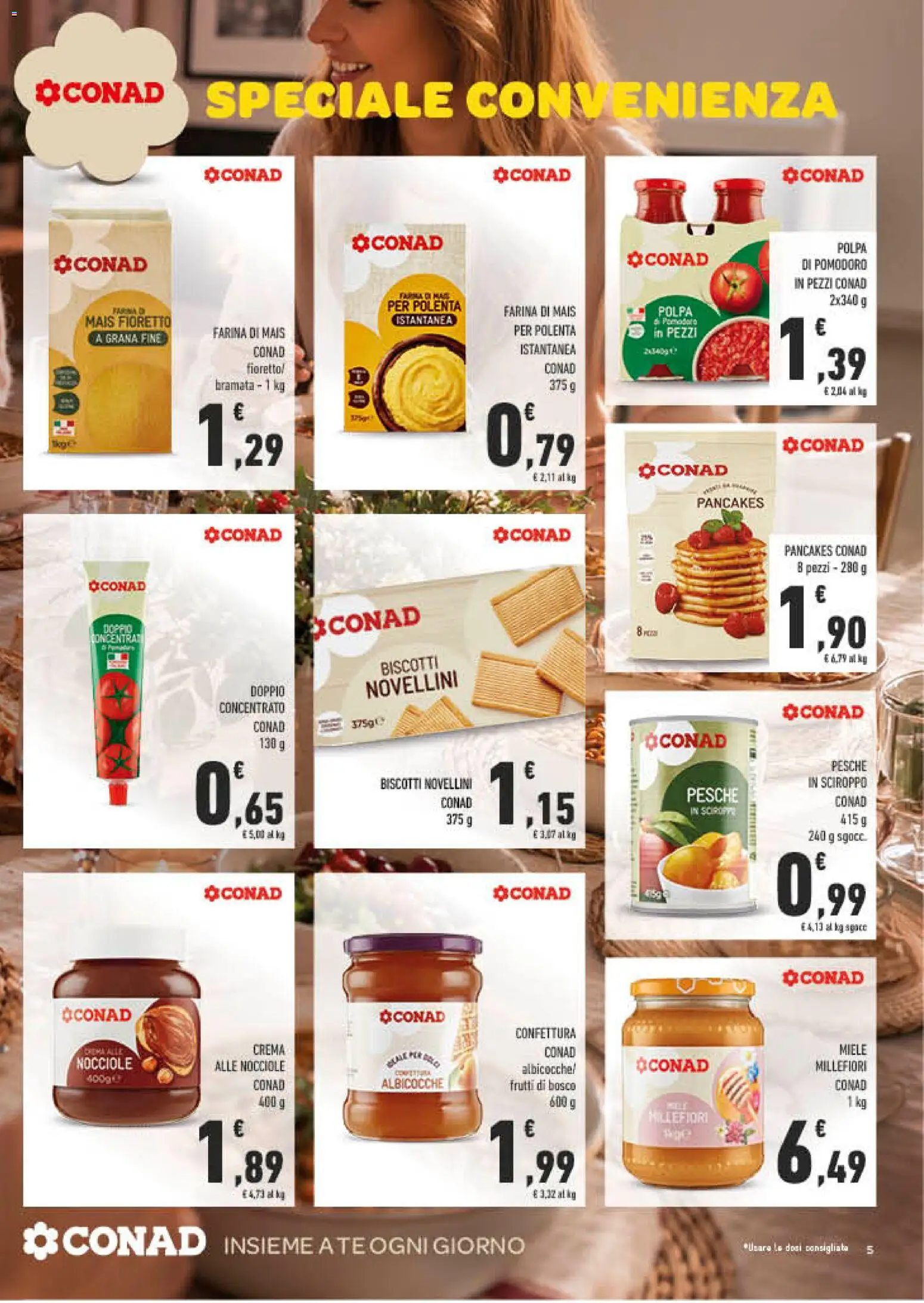 Anteprima dell'opuscolo Conad volantino Tutto il buono è di casa Campania dal negozio Conad valido da 28/10/2026