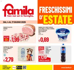 Anteprima dell'opuscolo Famila volantino dal negozio Famila valido da 04/06/2026