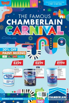 Preview of Chamberlain flyer valid from 21/05/2026