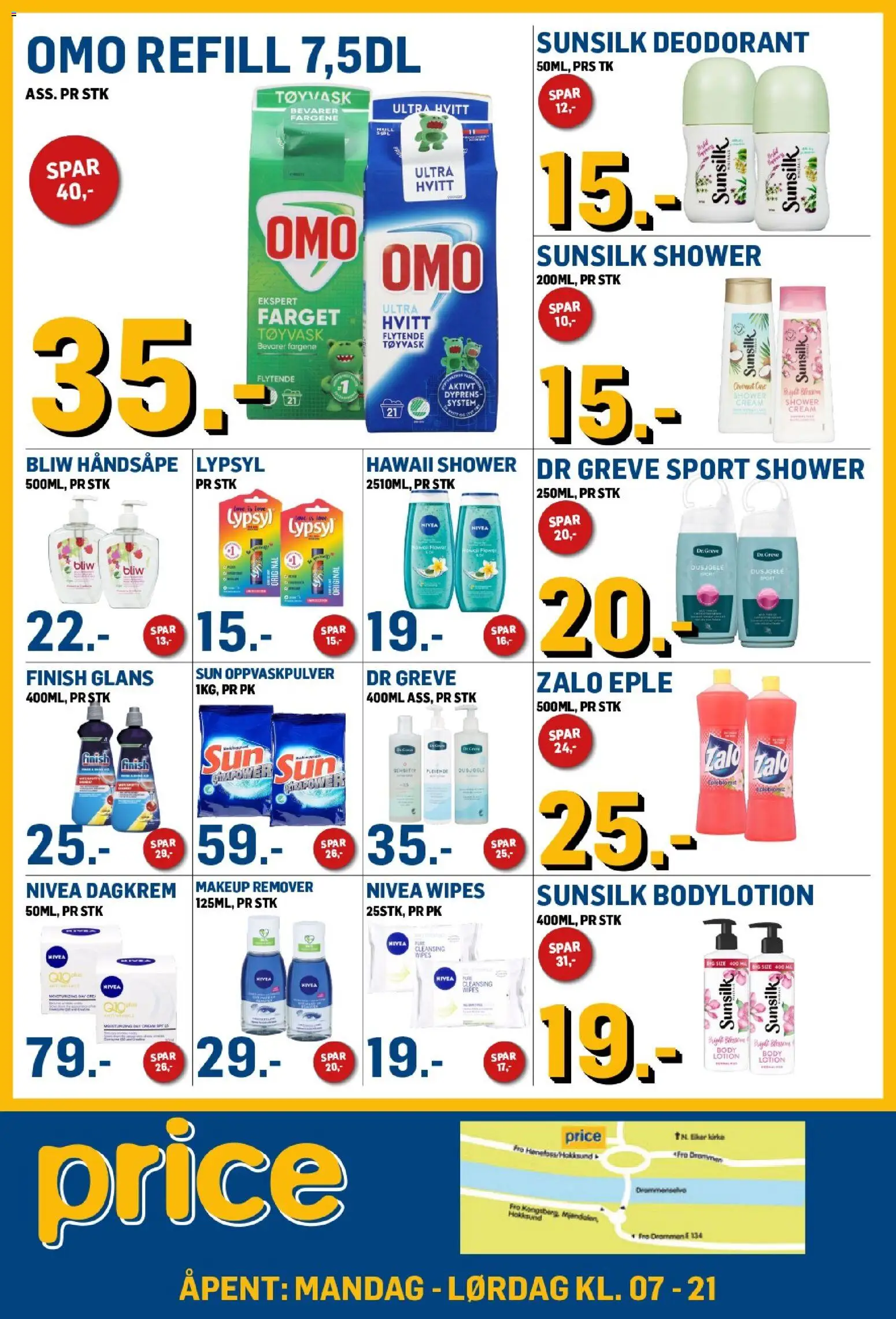 Forhåndsvis Price Lagerbutikk kundeavis fra butikk Price Lagerbutikk gyldig fra 12/08/2026