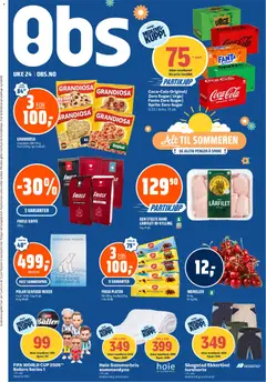 Forhåndsvis Coop Obs kundeavis fra butikk Coop Obs gyldig fra 08/06/2026