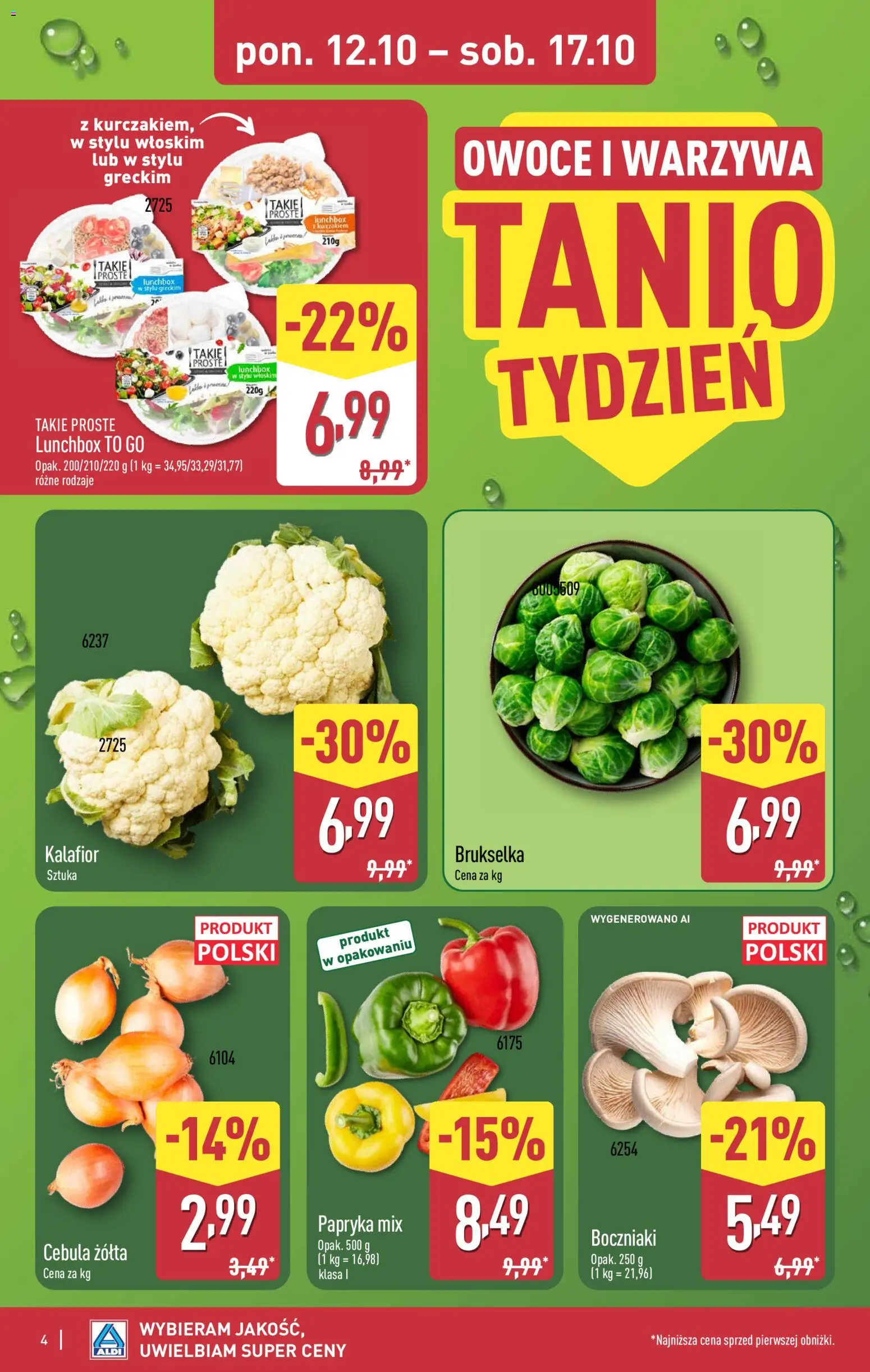 Pogląd gazetki "Aldi gazetka" ze sklepu Aldi ważnej od 12.10.2026