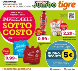 Anteprima dell'opuscolo Tigre volantino Jumbo Corropoli dal negozio Tigre valido da 04/06/2026