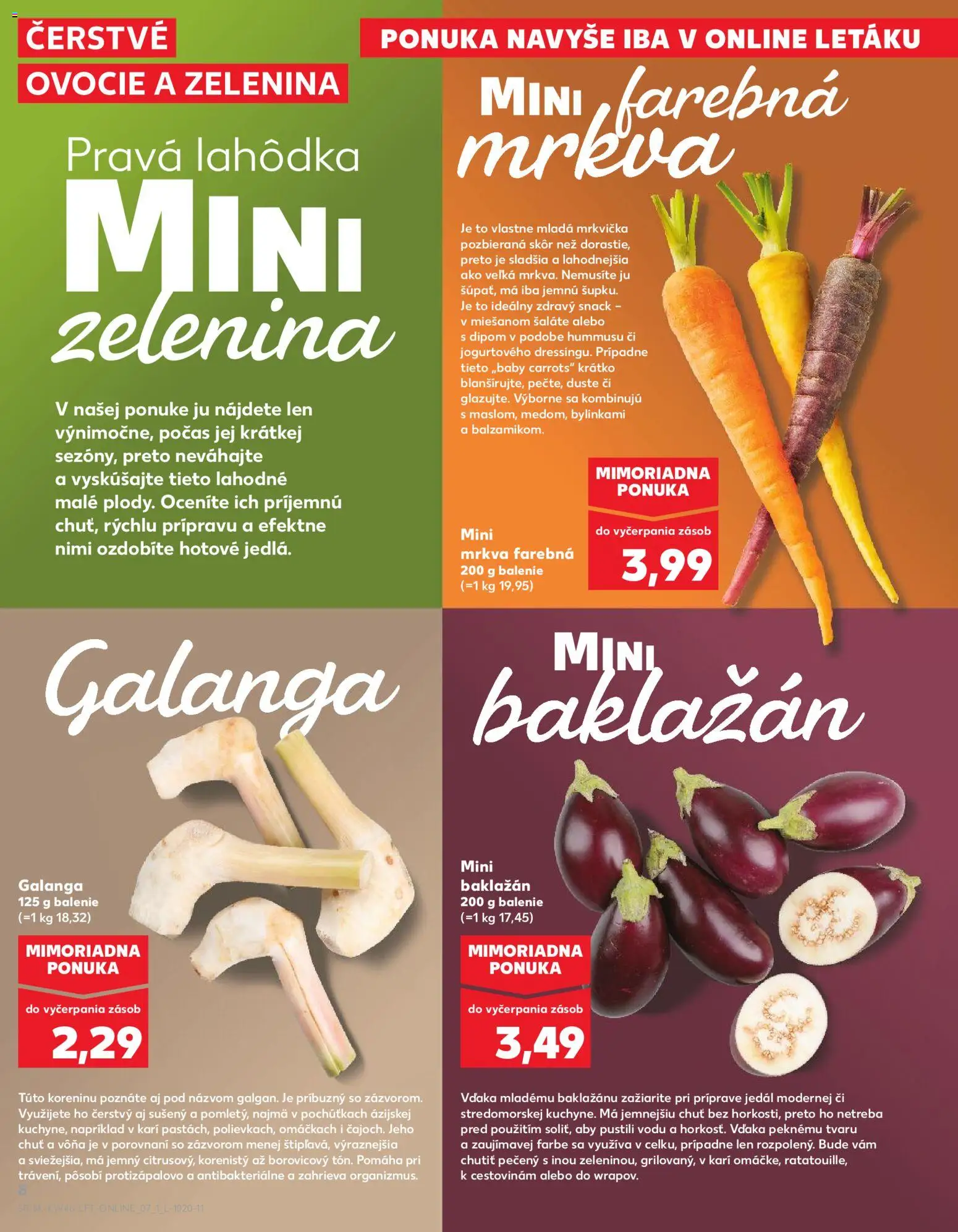 Náhľad Kaufland letáku platného od 13.11.2025 - Ovocie, Mrkva