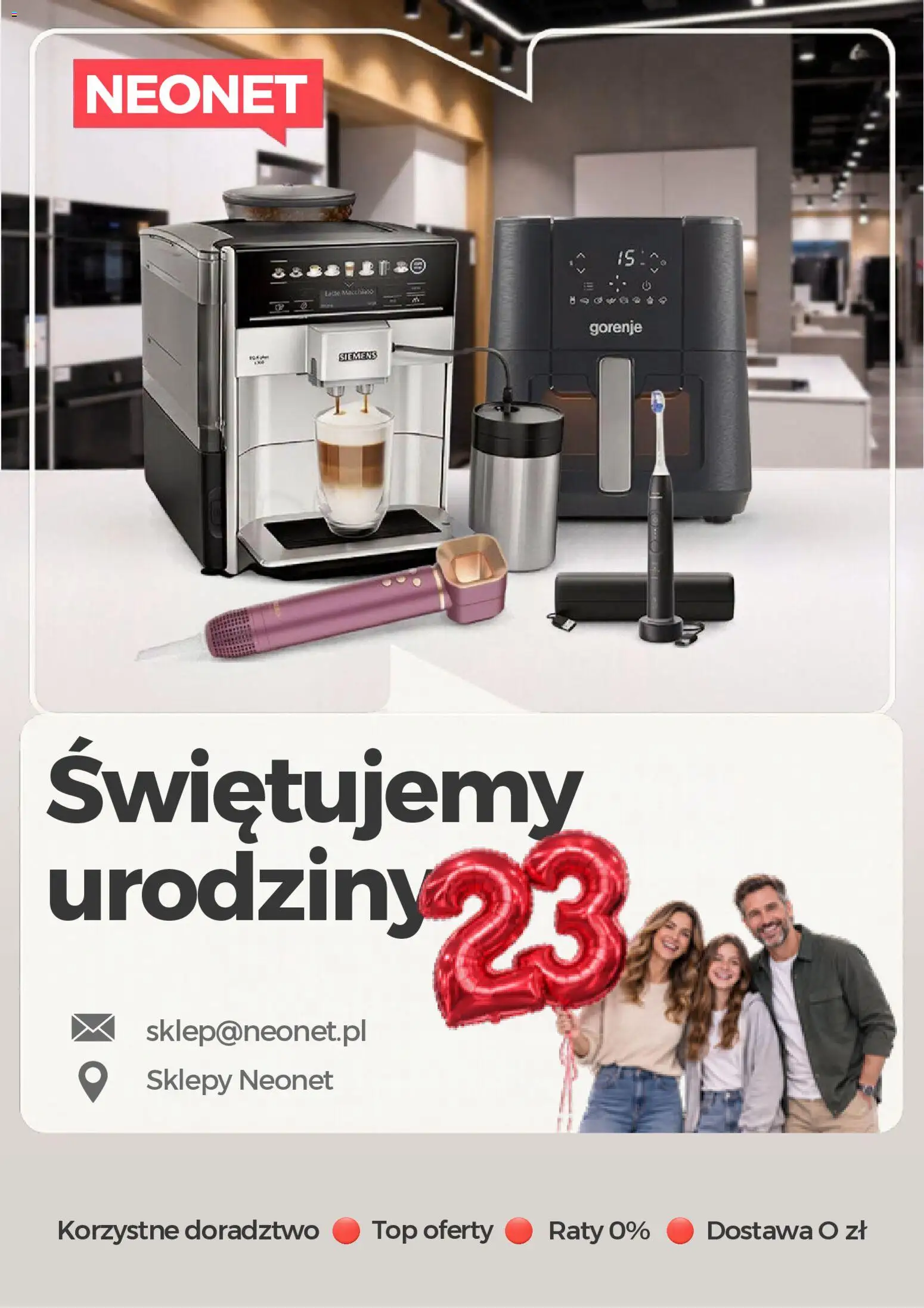 Pogląd gazetki "Neonet promocje" ze sklepu Neonet ważnej od 08.10.2026