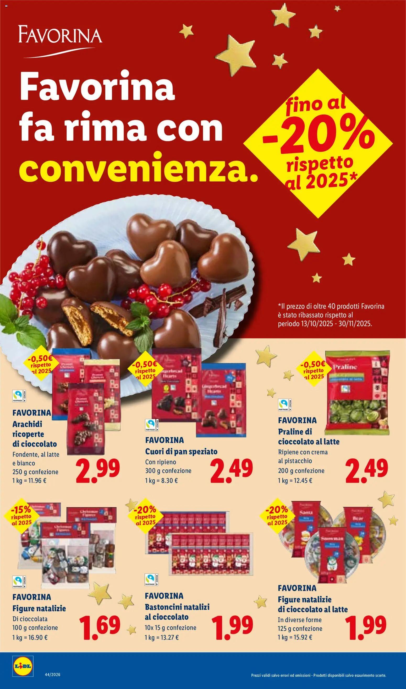 Anteprima dell'opuscolo Lidl volantino Sardegna dal negozio Lidl valido da 29/10/2026