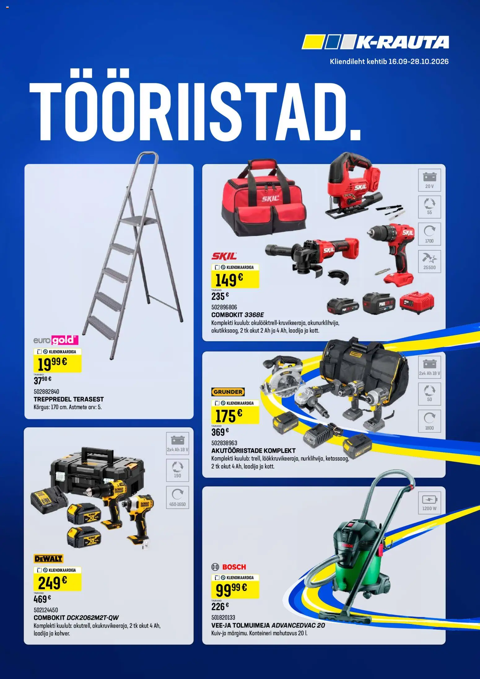 K-Rauta kliendilehe eelvaade alates 16.09.2026