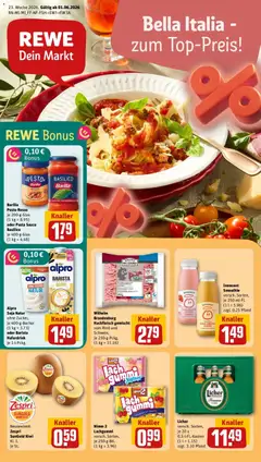 Vorschau von dem Prospekt des Geschäftes Rewe, gültig ab dem 01.06.2026