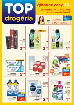 Náhľad TOP Drogéria letáku platného od 05.10.2026