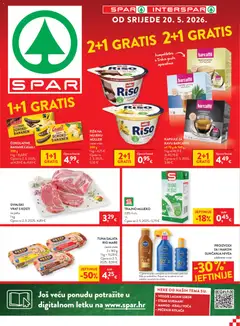 Pregled letka Spar Katalog trgovine Spar vrijedi od 20.05.2026