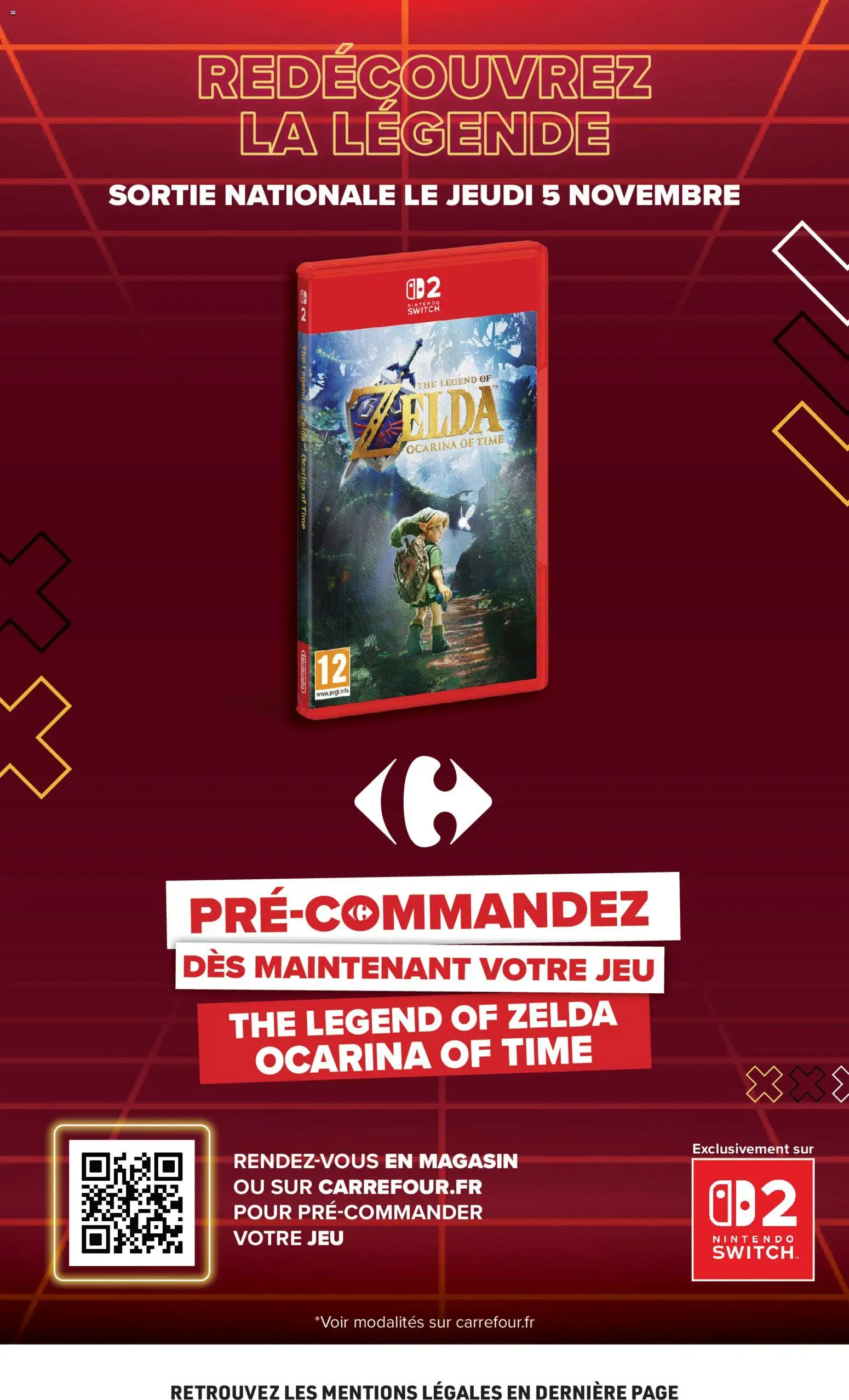 Prévisualisation de Carrefour Market catalogue du magasin Carrefour Market formulaire valide 27/10/2026 - Nintendo Switch, Thé